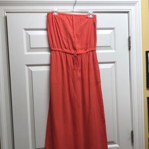 J. Crew Strapless Maxi Dress